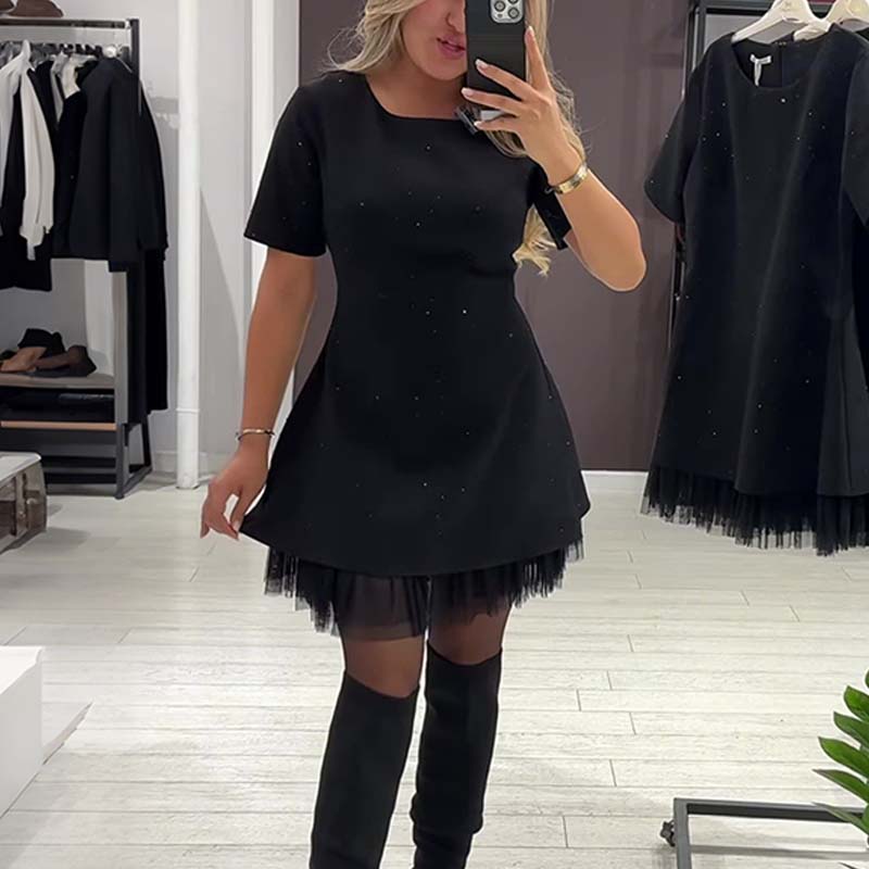 Schwierigkeiten, Ihre Figur zu betonen? Dieses A-Linien-Kleid zaubert sofort eine traumhafte Silhouette!💃✨