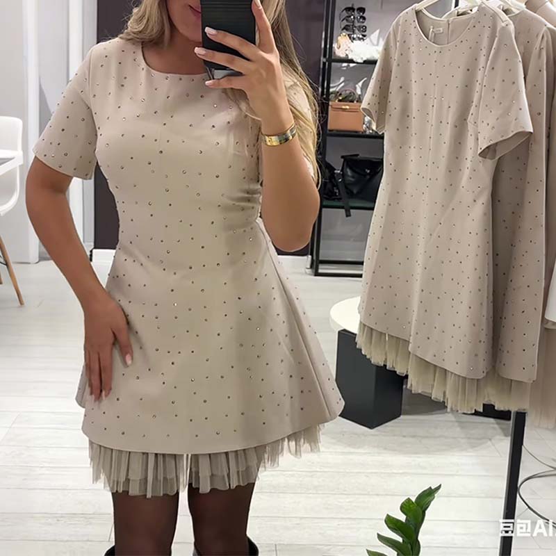 Schwierigkeiten, Ihre Figur zu betonen? Dieses A-Linien-Kleid zaubert sofort eine traumhafte Silhouette!💃✨