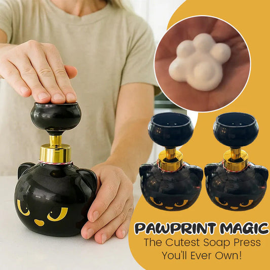 Halloween Cute Cat Paw Foaming Soap Dispenser
