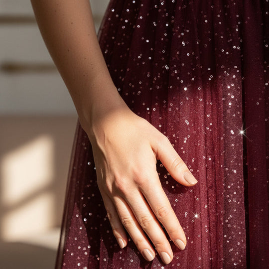 ⏳Zeitlich begrenzt 49% Rabatt💥Sparkle-Top und Tüllrock für Damen