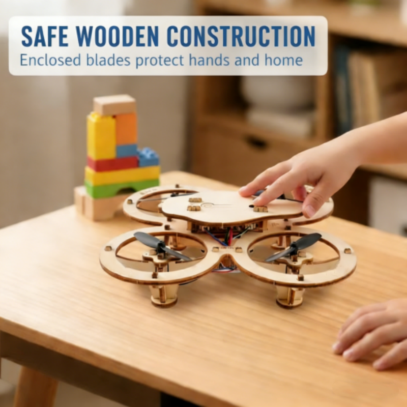 ✈️DIY-Bausatz für Kinder zum Bauen einer Holzdrohne