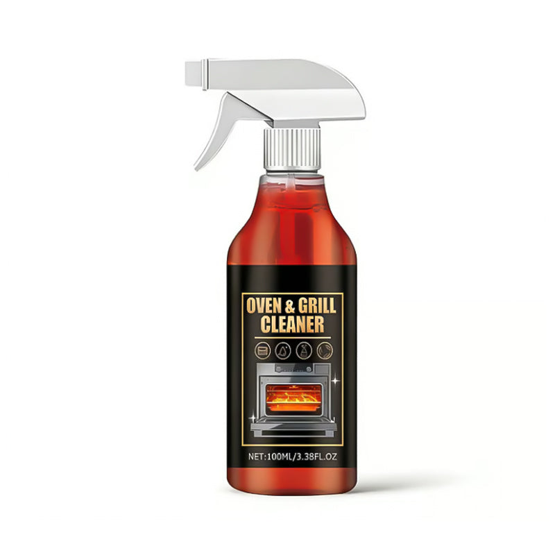 🧼Krachtige Oven- &amp; Grillreinigingsspray: Effortloos Vet &amp; Voedselresten Verwijderen – Zonder Hard Schrobben!