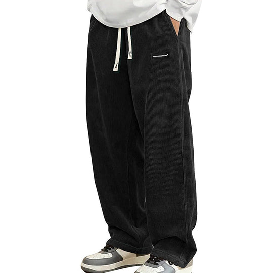 👖 60% RABATT! 🎉 Herrenhose mit Lockerer Passform, Kordelzug &amp; Taschen – Bequem, Lässig &amp; Praktisch für den Alltag 🏠