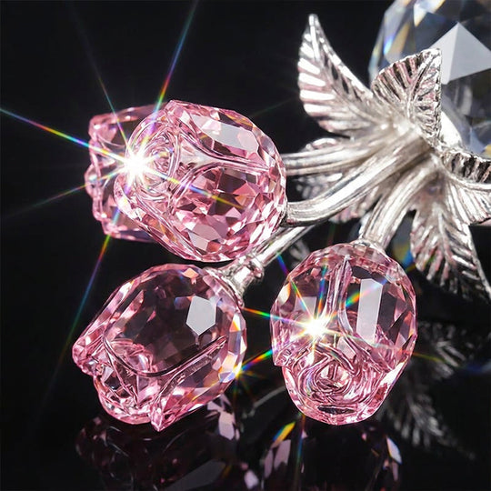 🔥Solange der Vorrat reicht 40 % Rabatt!🎉 Kristallrose – 7 Farben, brillante Verarbeitung &amp; ewiges Geschenk