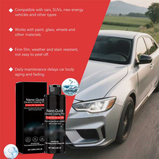 🚗 BUY 2 GET 1 FREE! ⏰ Quick-Effect High-Gloss Car Detailing Spray – Hydrophobic &amp; UV protection – Instant shine, no streaks – perfect for paint, glass or plastic – easy spray-on formula ✨🧼