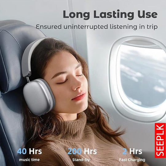 🎧 50% OFF NOW! 📱 Wireless Bluetooth Headphones – Deep Bass, 20H Playtime &amp; Comfortable Fit 🔋