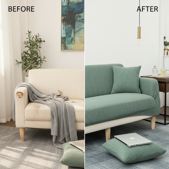 🔈🔈NEU EINGETROFFEN 2026 – 50 % RABATT🛋️Jacquard-Stretch-Sofabezug aus Strick