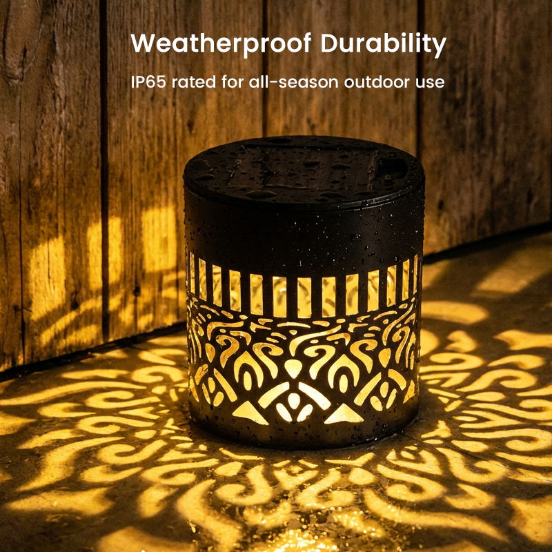 🌞 50% OFF NOW! 🌀 Solar Mandala Light – Stunning Pattern Projection, 2-in-1 Floor &amp; Wall Design &amp; IP65 Waterproof Auto On/Off 🌿