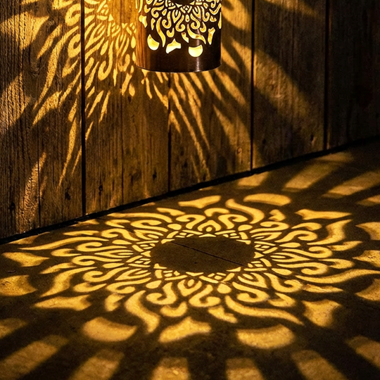 🌞 50% OFF NOW! 🌀 Solar Mandala Light – Stunning Pattern Projection, 2-in-1 Floor &amp; Wall Design &amp; IP65 Waterproof Auto On/Off 🌿