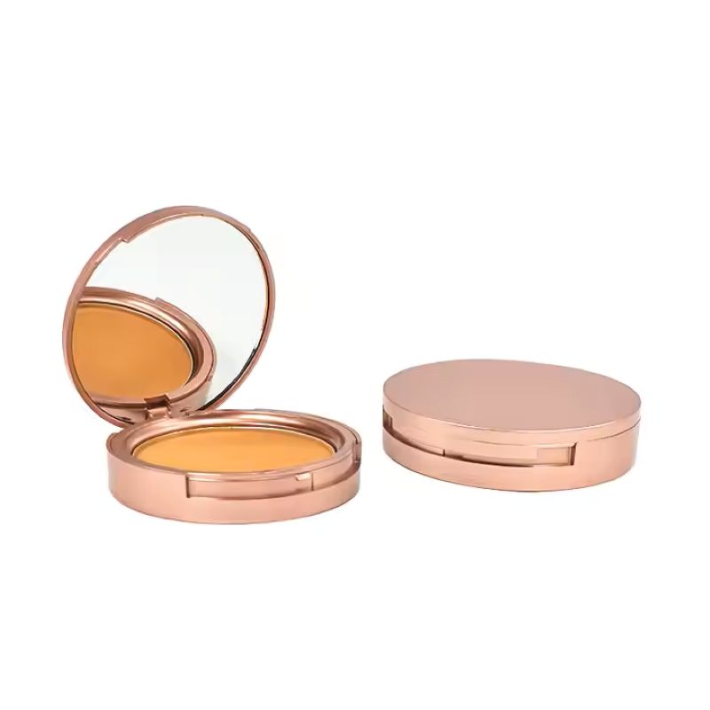 📢 50% OFF! ⏰ Travel-Friendly Oil-Control Compact Powder – SPF 50+, Built-in Mirror &amp; 12 Shades for Flawless Matte Finish! ✨🧴