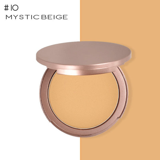 📢 50% OFF! ⏰ Travel-Friendly Oil-Control Compact Powder – SPF 50+, Built-in Mirror &amp; 12 Shades for Flawless Matte Finish! ✨🧴