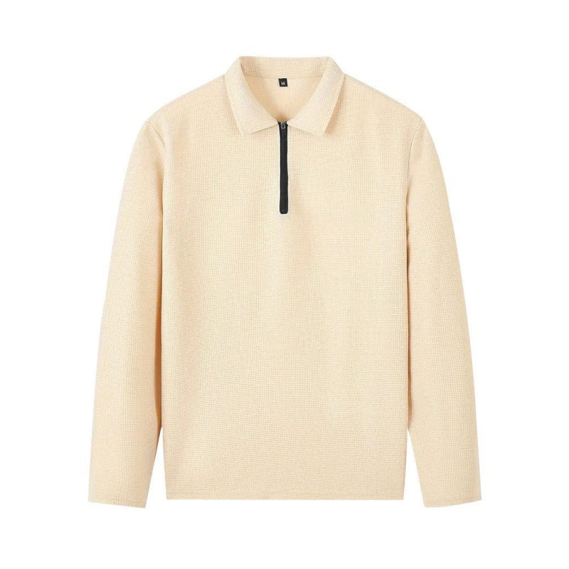 Herren Waffelstrick-Set: Sweatshirt &amp; Hose mit geradem Bein