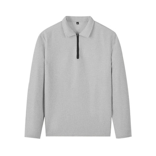 Herren Waffelstrick-Set: Sweatshirt &amp; Hose mit geradem Bein
