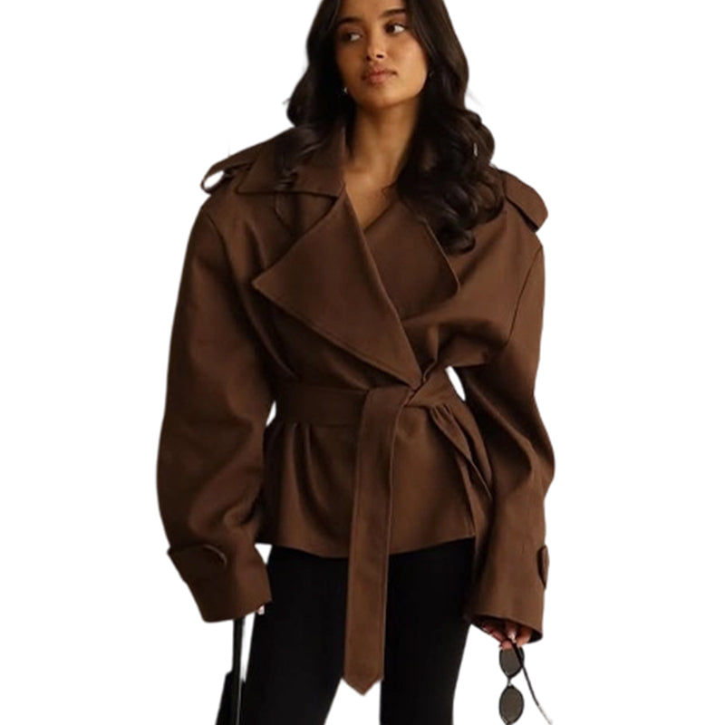 ✨ Elegantes Wrap Jacket mit breitem Revers | Jetzt 49% reduziert!