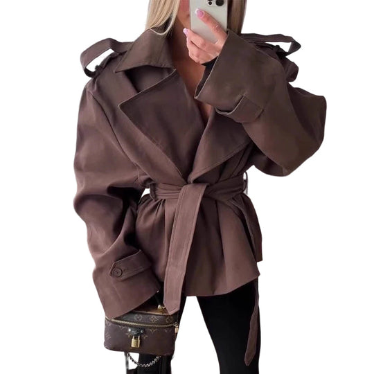 ✨ Elegantes Wrap Jacket mit breitem Revers | Jetzt 49% reduziert!