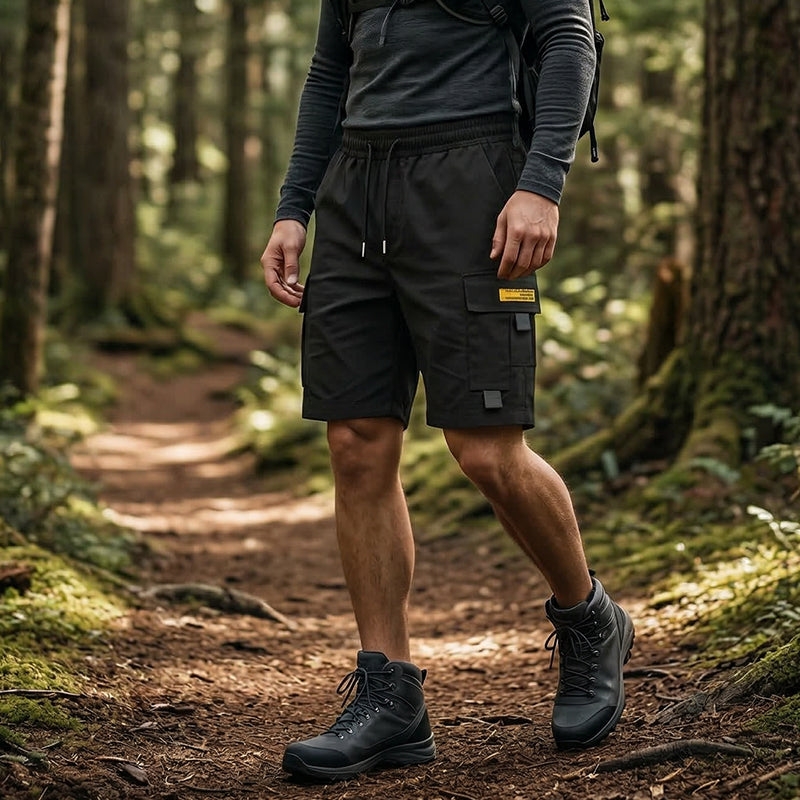 🌞Frühlingserwachen: 50% Rabatt!✨Herren Lässige Cargo-Shorts mit Kordelzug – Praktische Multifunktionstaschen, Verstärkte Nähte &amp; Lockere Passform