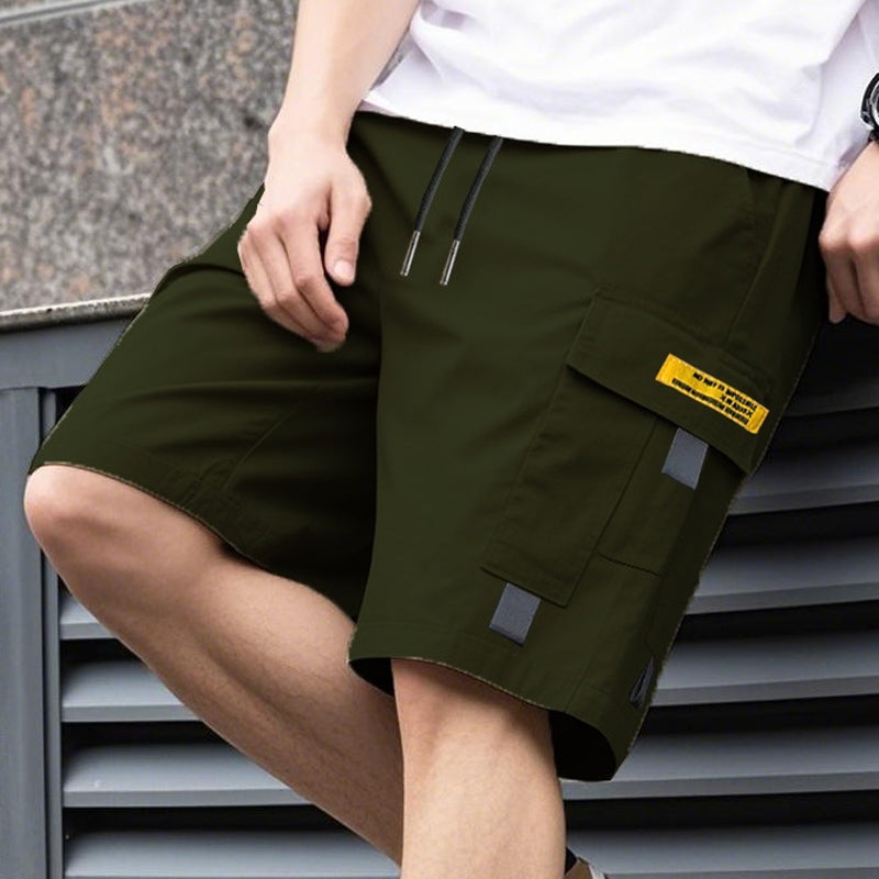 🌞Frühlingserwachen: 50% Rabatt!✨Herren Lässige Cargo-Shorts mit Kordelzug – Praktische Multifunktionstaschen, Verstärkte Nähte &amp; Lockere Passform