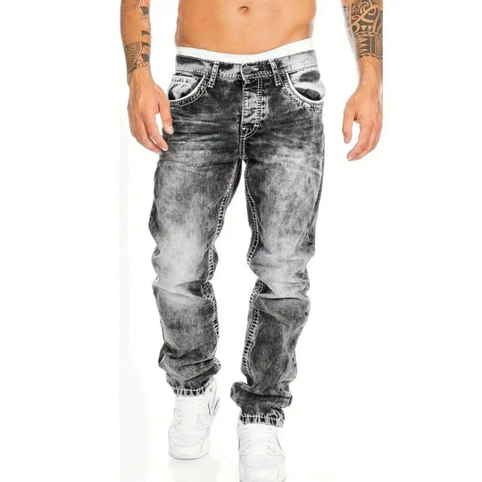 Unkomplizierte Sommer-Jeans für Herren – leichte Stretch-Qualität, gerader Schnitt, vielseitig kombinierbar ☀️👍