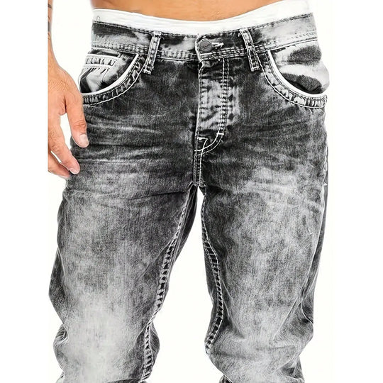 Unkomplizierte Sommer-Jeans für Herren – leichte Stretch-Qualität, gerader Schnitt, vielseitig kombinierbar ☀️👍