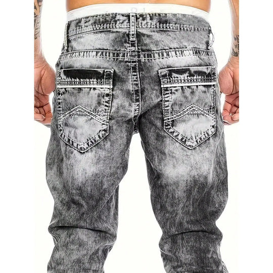 Unkomplizierte Sommer-Jeans für Herren – leichte Stretch-Qualität, gerader Schnitt, vielseitig kombinierbar ☀️👍