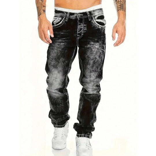 Unkomplizierte Sommer-Jeans für Herren – leichte Stretch-Qualität, gerader Schnitt, vielseitig kombinierbar ☀️👍