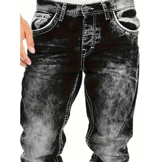 Unkomplizierte Sommer-Jeans für Herren – leichte Stretch-Qualität, gerader Schnitt, vielseitig kombinierbar ☀️👍
