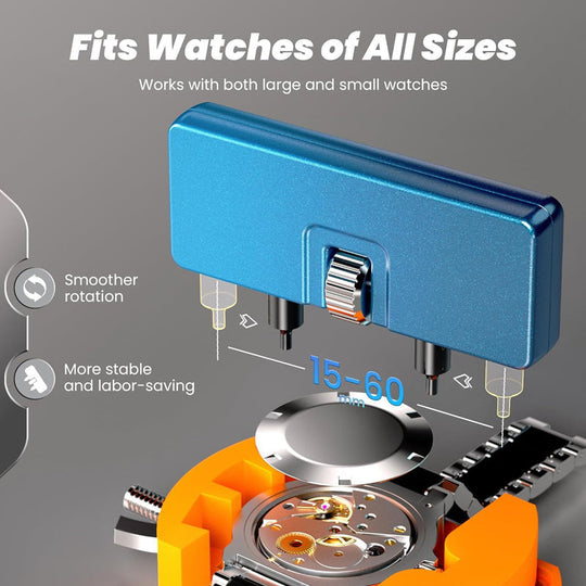 💎 50% OFF! 💎 Professional Watch Repair Tool Kit – All-in-One, Precision Stainless Steel Tools for Battery &amp; Band Fixes