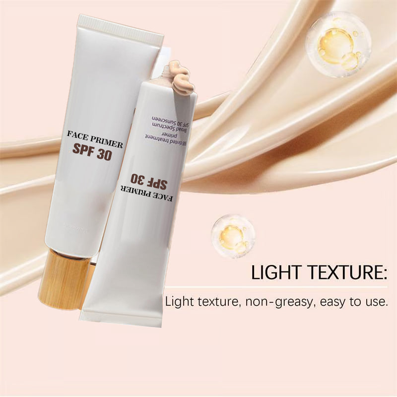 Gesicht-Primer SPF 30 – Aufhellen, Feuchtigkeitsspenden &amp; Glätten der Haut