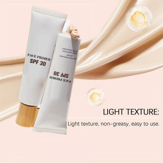 Gesicht-Primer SPF 30 – Aufhellen, Feuchtigkeitsspenden &amp; Glätten der Haut