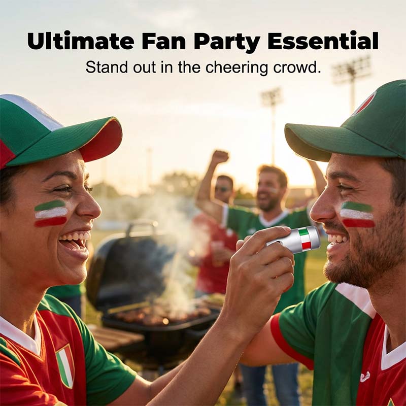 ⚽ Football Match Day Flag Face Paint Stick for All National Teams 🎉
