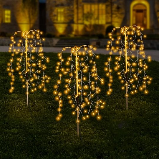 🌈 LIMITED-TIME 50% OFF! ✨ Solar Garden Lights Outdoor Decor – 100 LEDs, IP55 Waterproof, Easy Install 🌙