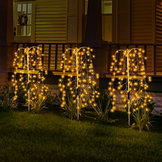 🌈 LIMITED-TIME 50% OFF! ✨ Solar Garden Lights Outdoor Decor – 100 LEDs, IP55 Waterproof, Easy Install 🌙