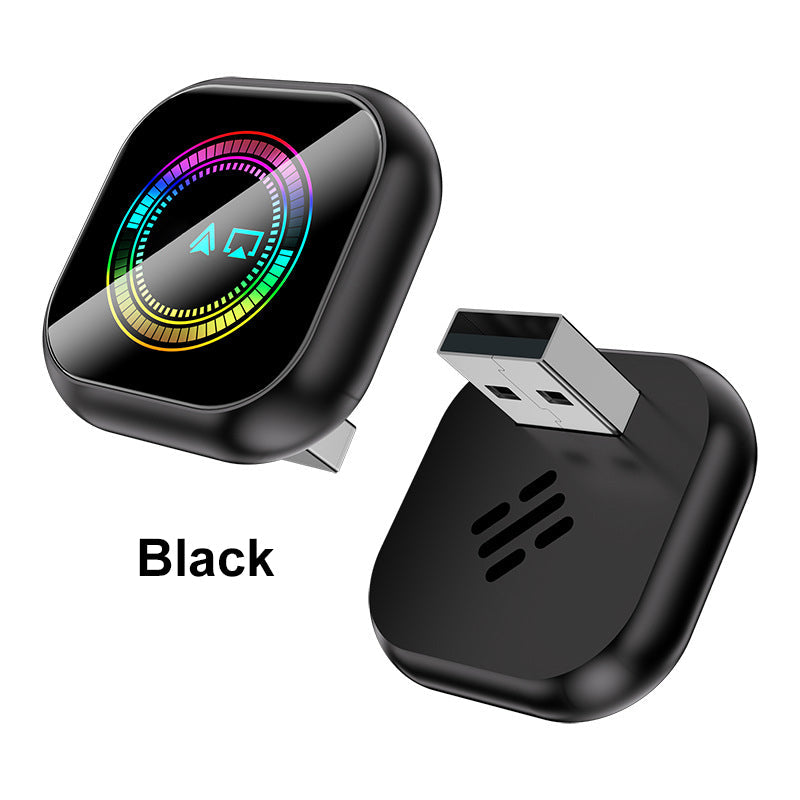 🚗 Wireless Car Adapter | RGB Light Fast Connect