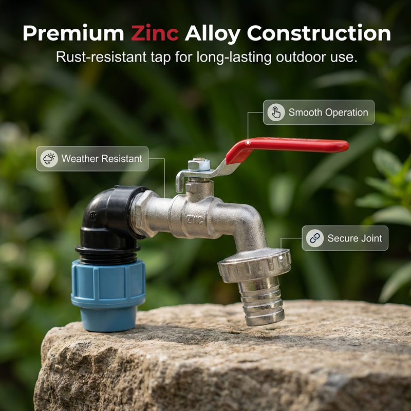 Adapter-Set für IBC-Tanks – Erhöhung, Zapfhahn aus Zinklegierung (3/4“), PE-Schlauch &amp; Winkelstücke – ideal für Garten &amp; Haushalt💧🏡