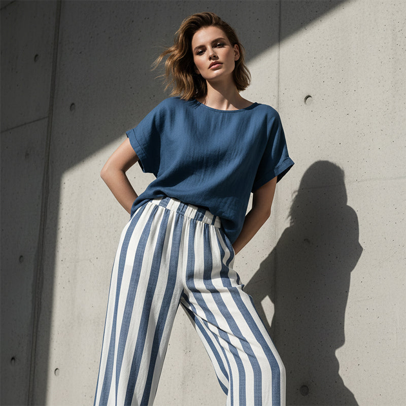 ✨🔥Zweiteiliges Lounge-Set für Damen im schicken Bohemian-Stil