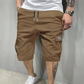 Men's Casual Cargo Shorts with Drawstring Waist