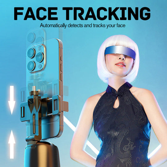 📢📢49% OFF !!!⏰Auto Face Tracking Phone Holder with Gesture Control