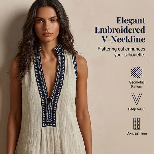 🌿 Luftige Eleganz: Ärmelloser Weitbein-Jumpsuit nur heute zum Bestpreis! 🔥