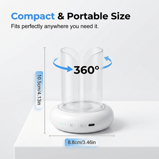 🌙 No Noise, No Chemicals – 360° UV Mosquito &amp; Fly Trap Lamp 🦟✨