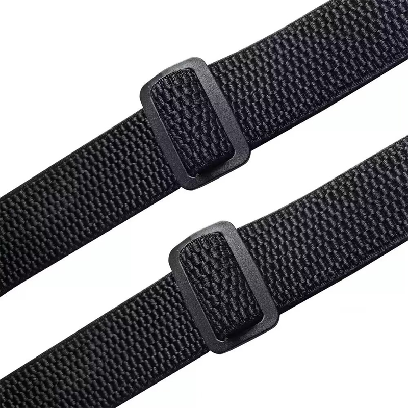 3,8 cm breiter Gurt mit Maiskorn-Muster – elastischer Karabiner-Gurt für Herren – ideal zum Klettern, Wandern &amp; Outdoor-Aktivitäten⛰️🧗‍♂️
