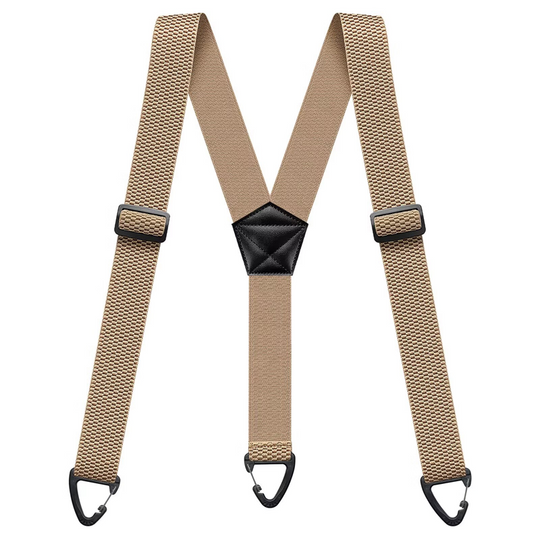 3,8 cm breiter Gurt mit Maiskorn-Muster – elastischer Karabiner-Gurt für Herren – ideal zum Klettern, Wandern &amp; Outdoor-Aktivitäten⛰️🧗‍♂️