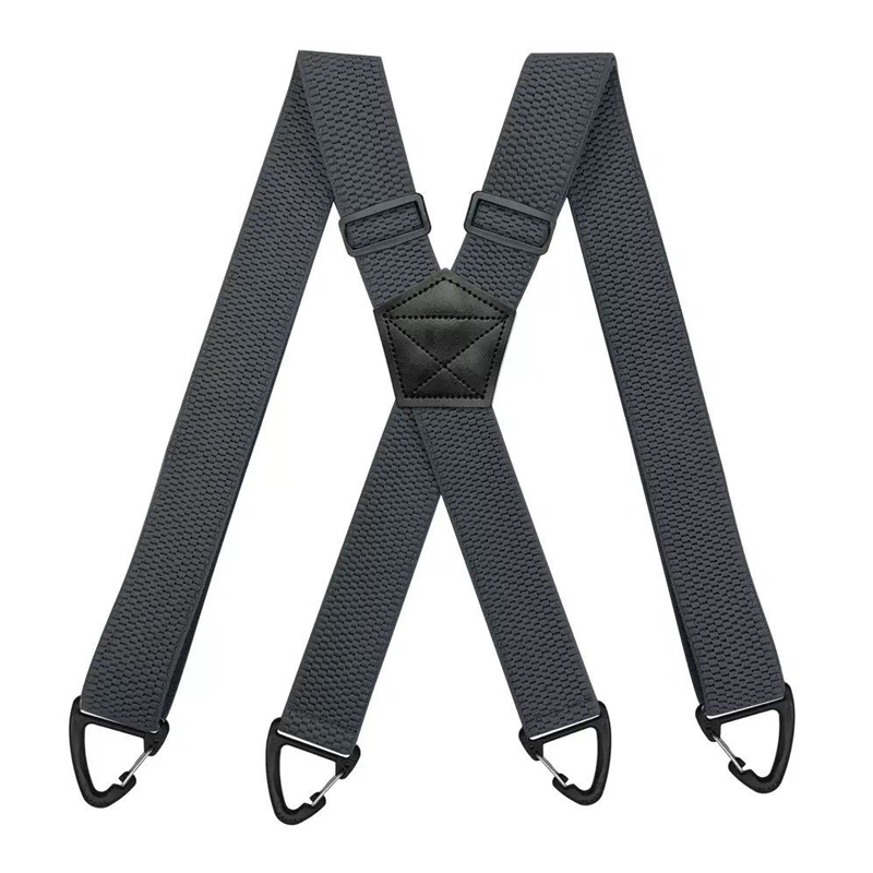 3,8 cm breiter Gurt mit Maiskorn-Muster – elastischer Karabiner-Gurt für Herren – ideal zum Klettern, Wandern &amp; Outdoor-Aktivitäten⛰️🧗‍♂️