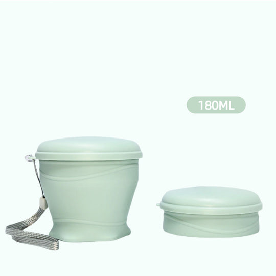 Collapsible Silicone Travel Cup with Lid