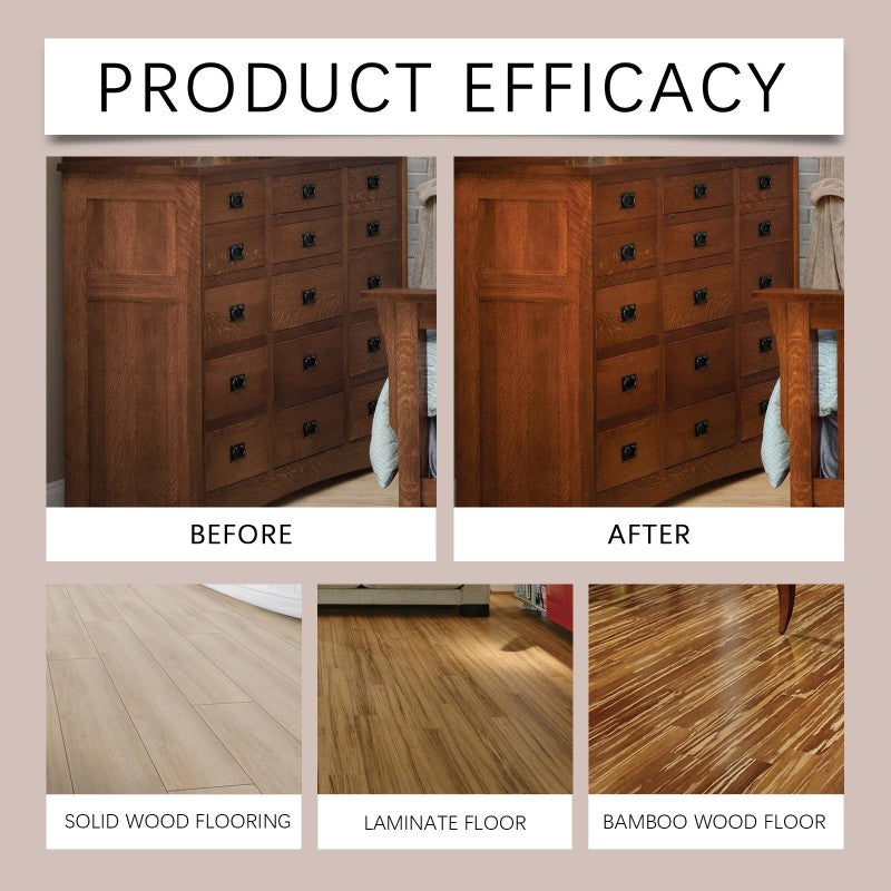 🏆 Buy 2 Get 1 Free🎁Natural Beeswax Wood Floor Maintenance Renewal Spray