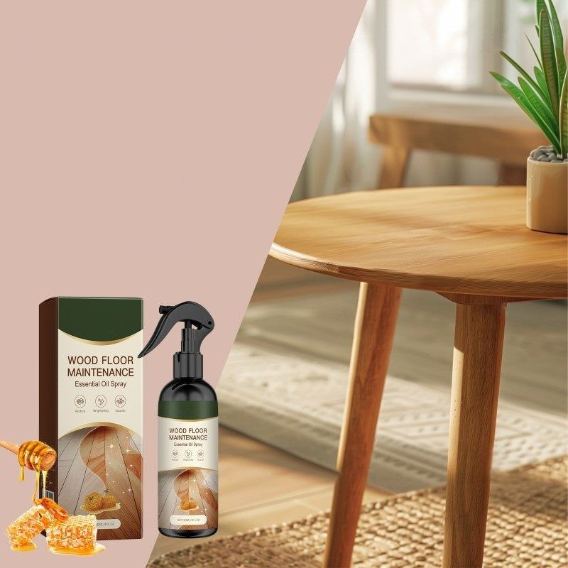 🏆 Buy 2 Get 1 Free🎁Natural Beeswax Wood Floor Maintenance Renewal Spray