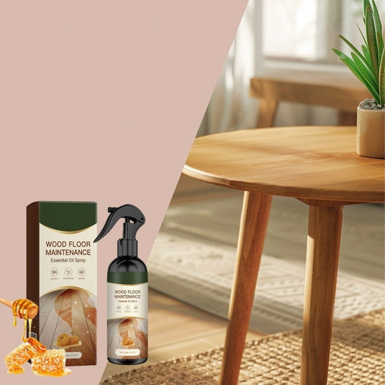 🏆 Buy 2 Get 1 Free🎁Natural Beeswax Wood Floor Maintenance Renewal Spray