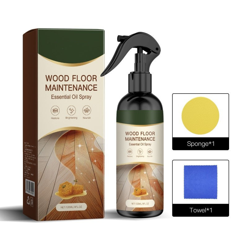 🏆 Buy 2 Get 1 Free🎁Natural Beeswax Wood Floor Maintenance Renewal Spray