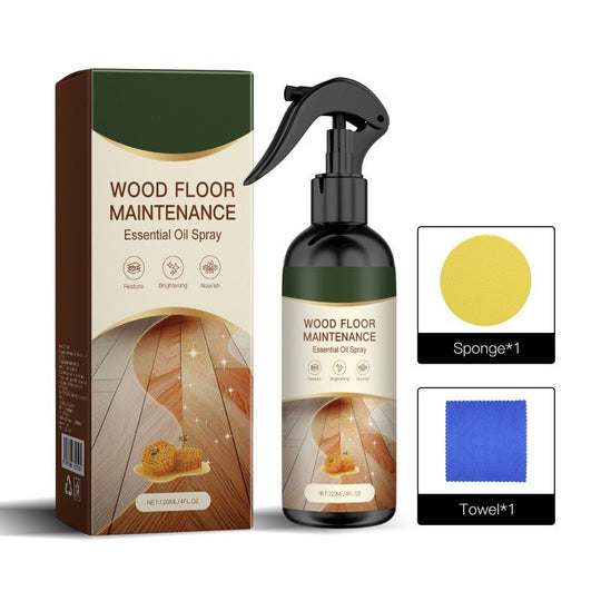 🏆 Buy 2 Get 1 Free🎁Natural Beeswax Wood Floor Maintenance Renewal Spray