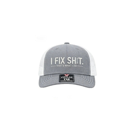🧢 LIMITED-TIME 50% OFF! ✨ "I Fix Shit" Embroidered Trucker Hat – Breathable Mesh, Sun Protection, Bold &amp; Humorous Gift 🛠️