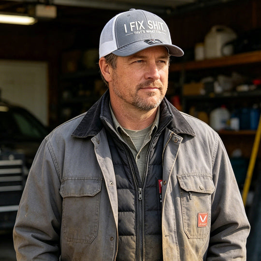 🧢 LIMITED-TIME 50% OFF! ✨ "I Fix Shit" Embroidered Trucker Hat – Breathable Mesh, Sun Protection, Bold &amp; Humorous Gift 🛠️